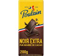 Poulain Tablette de chocolat noir extra – 200 g