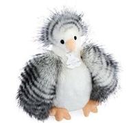 Histoire d'Ours – Peluche Poule Poulette blanche 20 cm – DOUDOU ET COMPAGNIE