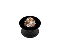Poule Poule Coq Coquette Catholique Sacrée Vintage Kitsch PopSockets PopGrip Adhésif