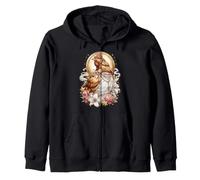 Poule Poule Coq Coquette Catholique Sacrée Vintage Kitsch Sweat à Capuche