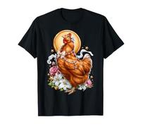 Poule Poule Coq Coquette Catholique Sacrée Vintage Kitsch T-Shirt