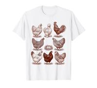 Poule Soyeuse d'Orpington - Races de Poules T-Shirt