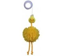 Trixie Poulet sur bande élastique avec peluche et cloche 20 cm