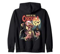 Poule Vampire Poule Poule Halloween Sweat à Capuche