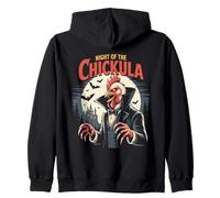 Poule Vampire Poule Poule Halloween Sweat à Capuche