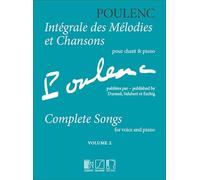 Poulenc: complete songs 2 chant