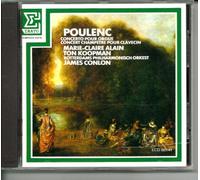 poulenc : concerto pour orgue - concert champÊtre pour clavecin -