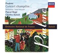 Poulenc / Charles Dutoit – Concert Champêtre; Suite Française; Sinfonietta – UHQCD