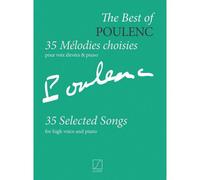 Poulenc F. - 35 Melodies Choisies Pour Voix Elevees & Piano