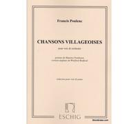 Poulenc F. - Chansons Villageoises - Chant et Piano