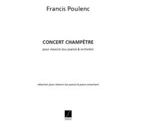 POULENC F. - CONCERT CHAMPETRE - 2 PIANOS