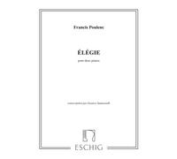 Poulenc F. - Elegie - 2 Pianos