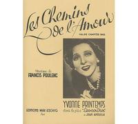 POULENC F. - LES CHEMINS DE L'AMOUR - CHANT ET PIANO