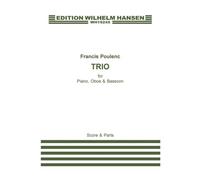 POULENC F. - TRIO HAUTBOIS/BASSOON/PIANO - SCORE & PARTS