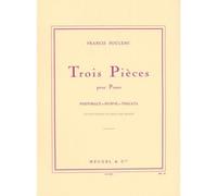 Poulenc F. - Trois Pieces - Piano