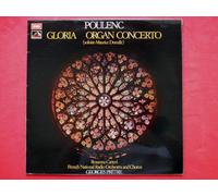 Poulenc, Francis - Poulenc, Francis Gloria Organ Concerto LP HMV ASD2835 EX/EX 1970s with French National Radio & Television Orchestra conducted by Georges Pretre