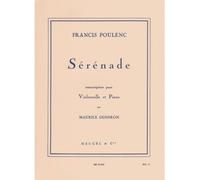 Poulenc Francis - Serenade - Violoncelle & Piano