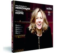 Poulenc, Hindemith, Dutilleux, Martin : Œuvres pour Flûte et Piano. Heinzmann, Hoppe.