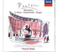 Poulenc: Mélodies - Cachemaille , Pascal Roge, François Le Roux, Gilles Cachemaille - DECCA / 2CD BOX SET