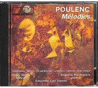 Poulenc - Poulenc - Melodies - Bal masqué - Cocardes - Bestiaire - Calligrammes - Tel jour, telle nuit