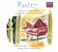 Poulenc / Roge, Pascal - Poulenc for 2 Pianos/Violin Sonata Etc-SHM [Import]