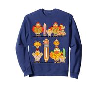 Poules Poulets RENTRÉE Scolaire ÉLÈVE DE Primaire ÉCOLE Sweatshirt