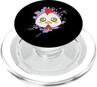 Poulet Coq en Japonais Style Kawaii Animal Japonais PopSockets PopGrip pour MagSafe