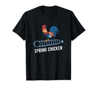 Poulet de Printemps vieillesse Humour Amateur de Poulet drôle T-Shirt