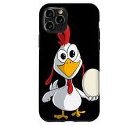 Poulet drôle avec Un œuf Coque pour iPhone 11 Pro