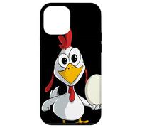 Poulet drôle avec Un œuf Coque pour iPhone 12 Mini