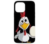 Poulet drôle avec Un œuf Coque pour iPhone 13 Pro Max