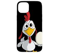 Poulet drôle avec Un œuf Coque pour iPhone 15 Plus
