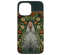 Poulet élégant Style Floral William Morris Coque pour iPhone 13 Pro Max