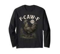 Poulet F Caw F FCAWF Poulet Funny Crow Manche Longue