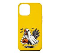 Poulet frissonnant Halloween fantôme Coq Tour ou friandise Coque pour iPhone 12 Pro Max