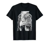 Poulet Hypnotic Eye Horror Spooky T-Shirt