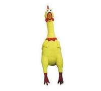 Poulet Jaune En Caoutchouc 17cm, Jouet Pour Soulager La Pression, Cadeau Amusant Pour Enfants