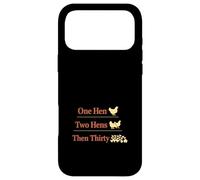 Poulet Math Too Many Chickens Backyard Volaille Humour Flock Coque pour iPhone 17 Pro Max