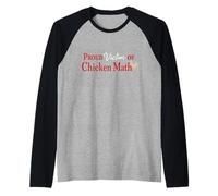 Poulet Math Too Many Chickens Backyard Volaille Humour Flock Manche Raglan