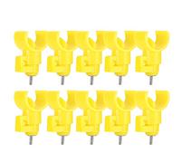 Poulet Nipples Wipples, Volaille Waterer Chicken Water Eaterner Semiccle Ball Valve Type de Volaille Drinker 10pcs Poulet Mélose Boire des Fontaines pour Le Dail Caille COOP Out