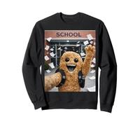 Poulet Nugget Nug Last Day of School Summer Funny Selfie Sweatshirt