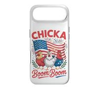 Poulet Patriotique Chicka Boom Boom Funny du 4 Juillet Coque pour iPhone Air