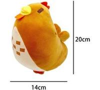 Poulet Peluche Stardew Valley FONGWAN PP Jouets Danimaux en Coton pour Enfants Cadeau Surprise - Brun Brun G