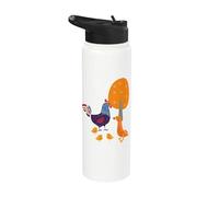 Poulet, poulets, volaille, fermier, œuf, animal de compagnie Stainless Steel Insulated Water Bottle