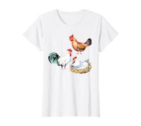 Poulet, Poulets, volaille, Fermier, œuf, Animal de Compagnie T-Shirt Graphique avec Valeur
