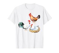 Poulet, Poulets, volaille, Fermier, œuf, Animal de Compagnie T-Shirt Graphique avec Valeur