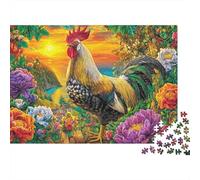 Poulet Puzzle 1000 Pièces pour Adults Et Enfants, Jeu De Défi Intellectuel Puzzles70x50cm/1000pcs