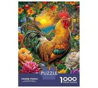 Poulet Puzzle 1000 Pièces, Puzzles Difficiles, Adaptés Aux Adultes Et Aux Enfants, Jeu De Défi Intellectuel 38x26cm/1000pcs