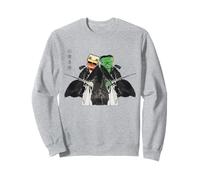 Poulet Samouraï Vintage Ukiyo-e Warrior Art Graphic Zombie Sweatshirt