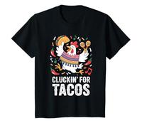Poulet Taco Mexicain Nourriture Amusant T-Shirt